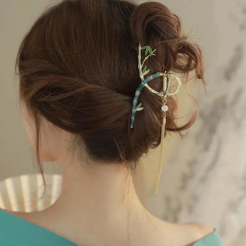 Enchanting Cat Alloy Hair Clips Women's-3