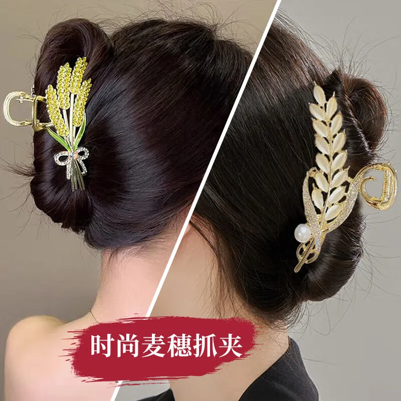 Enchanting Cat Alloy Hair Clips Women's-3