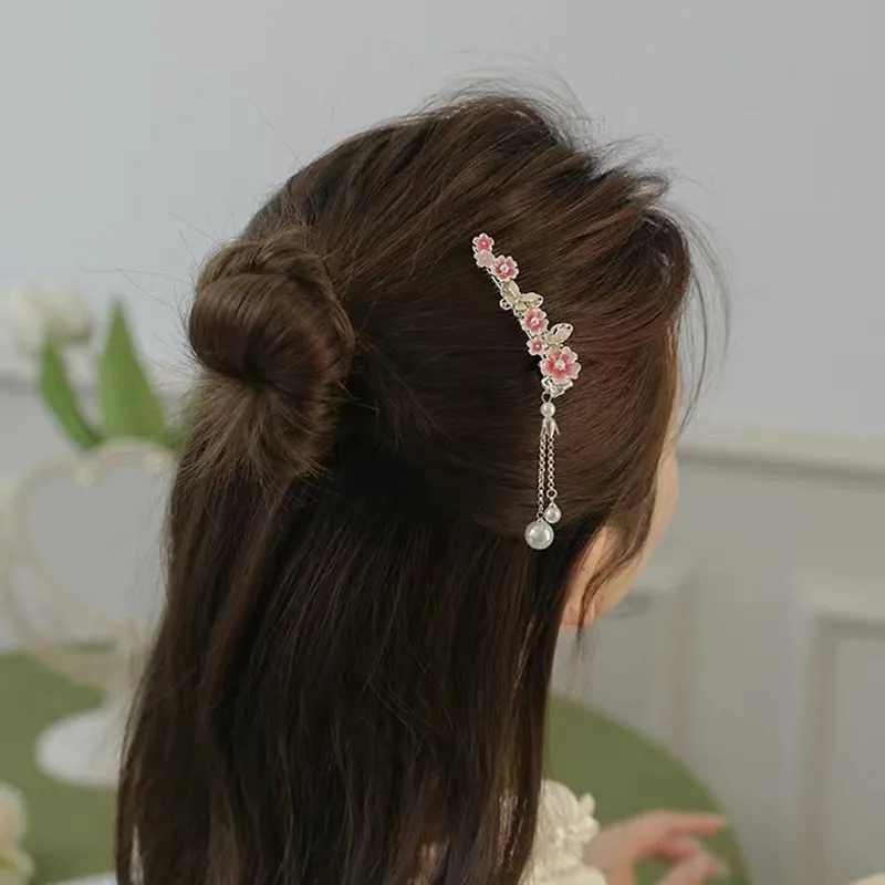 Enchanting Cat Alloy Hair Clips Women's-6