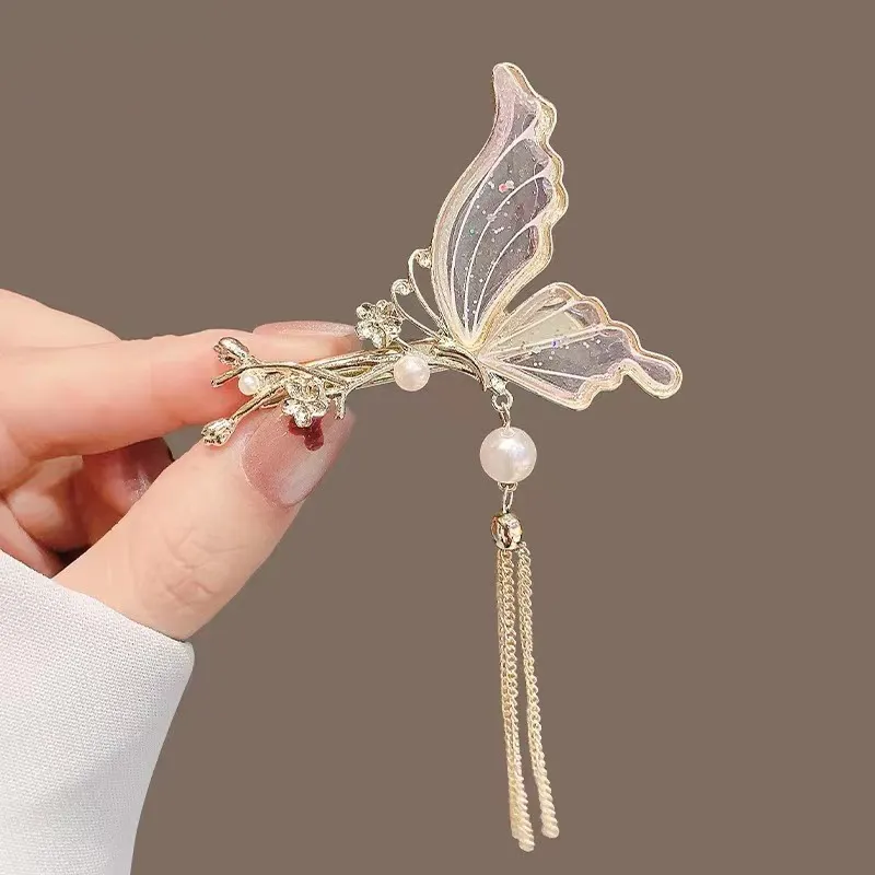Enchanting Cat Alloy Hair Clips Women's-6