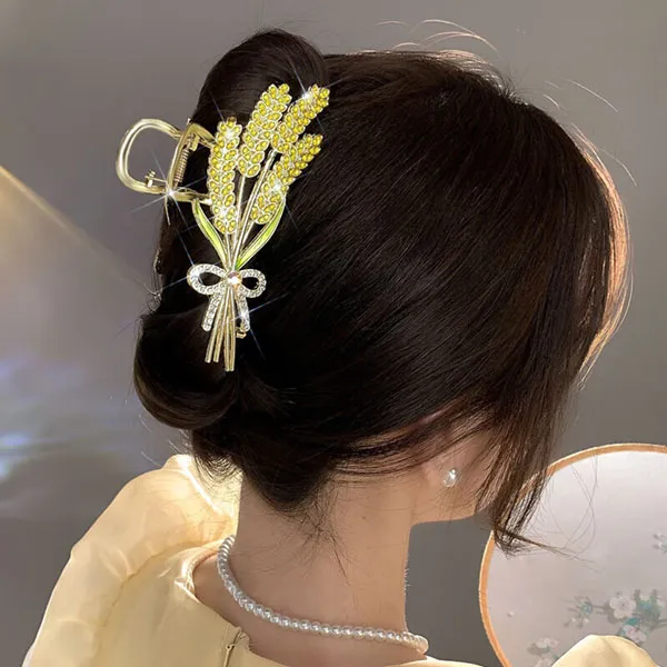 Enchanting Cat Alloy Hair Clips Women's-5