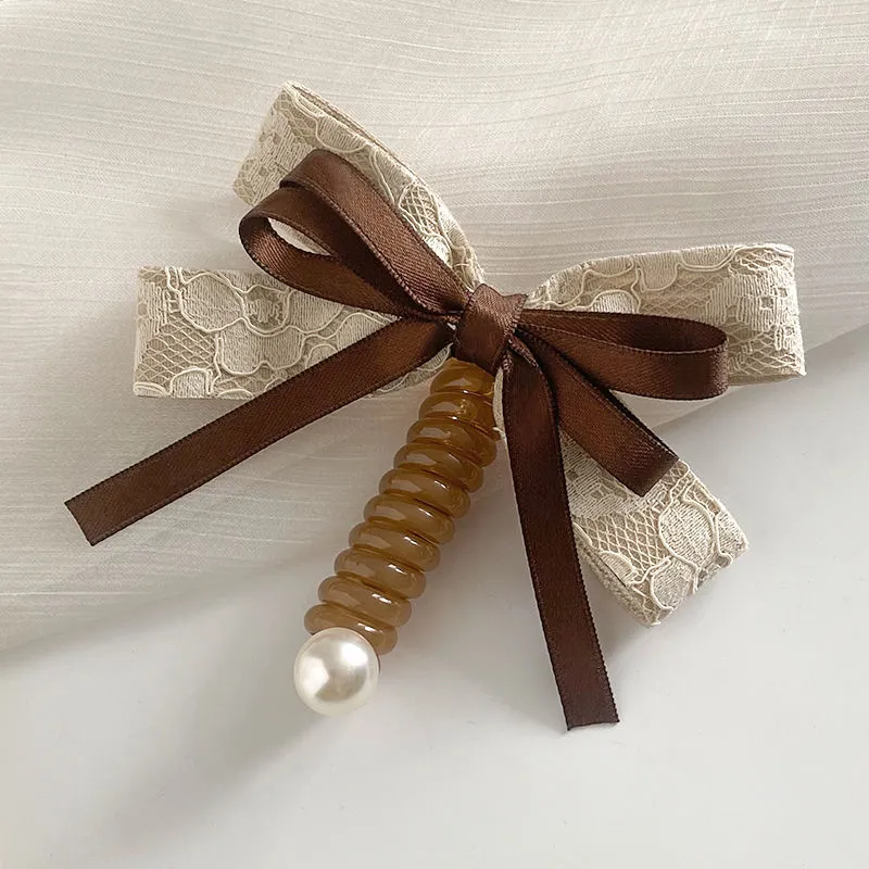 Enchanting Cat Alloy Hair Tie Women's-2