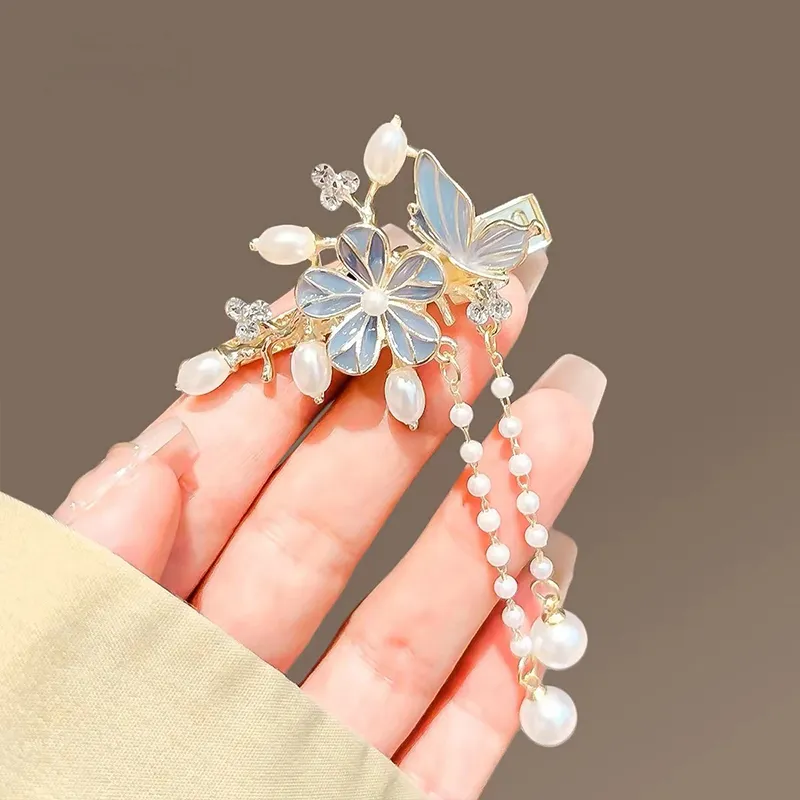 Enchanting Cat Alloy Hair Clips Women's-10
