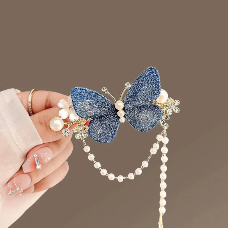 Enchanting Cat Alloy Hair Clips Women's-4