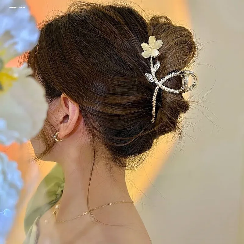 Enchanting Cat Alloy Hair Clips Women's-2