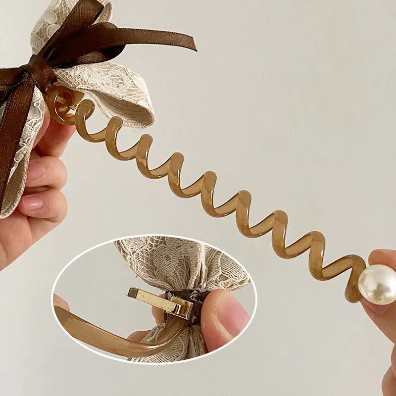 Enchanting Cat Alloy Hair Tie Women's-6