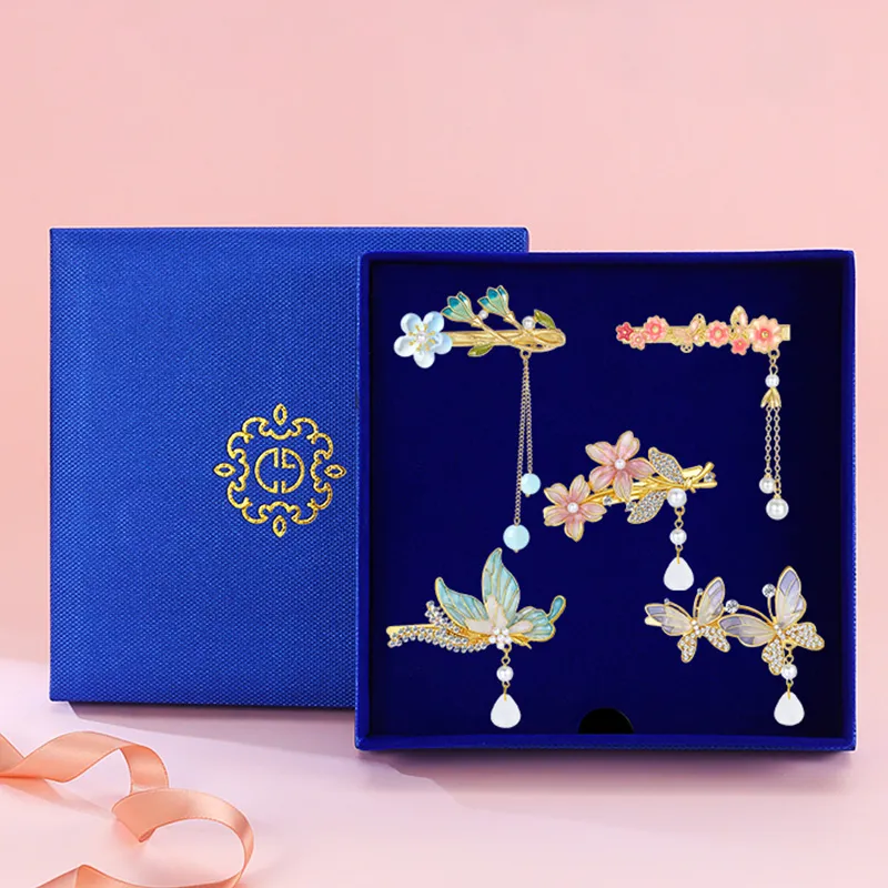 Enchanting Cat Alloy Hair Clips Women's-3