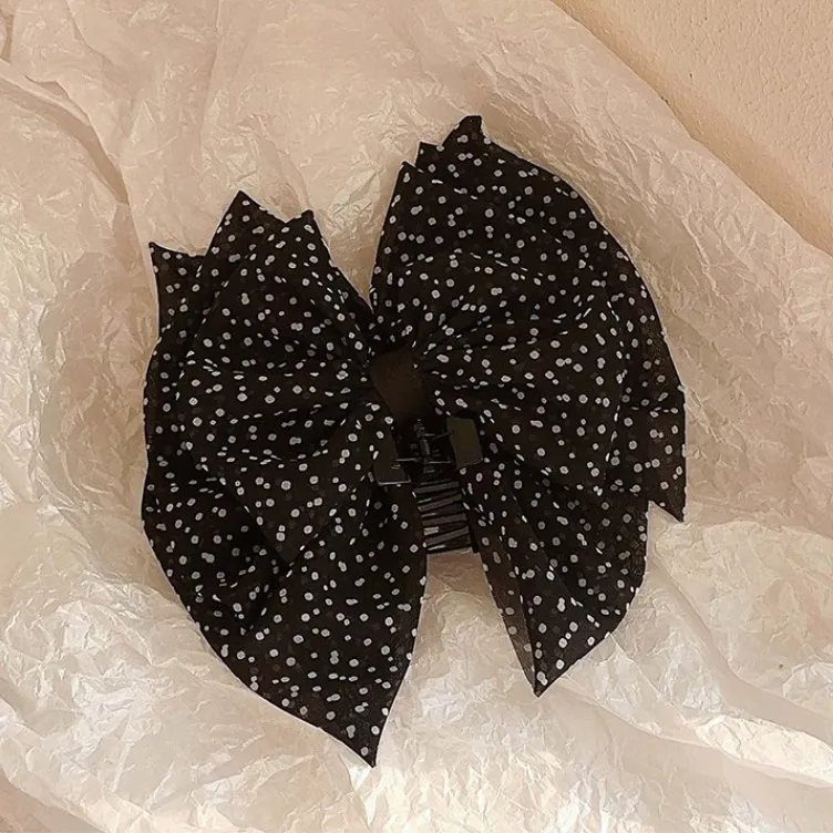 Enchanting Cat Resin Hair Clips Women's-2
