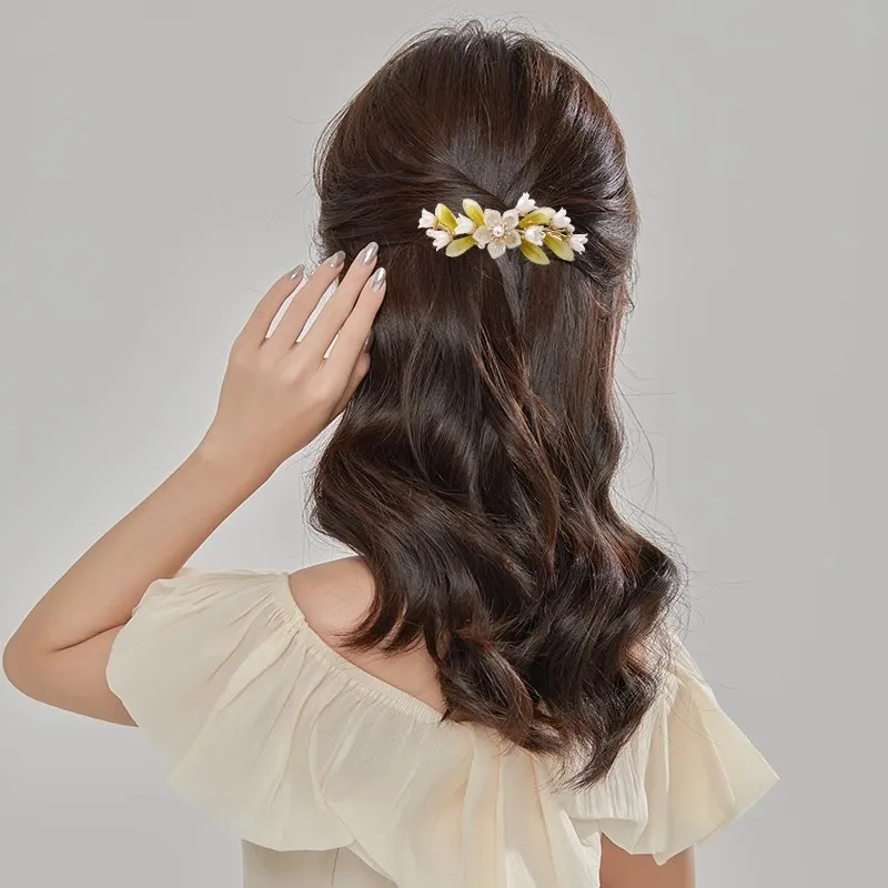Enchanting Cat Alloy Hair Clips Women's-1
