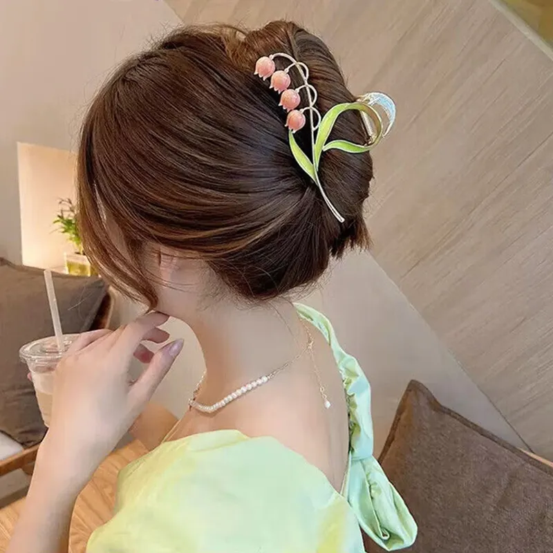 Enchanting Cat Alloy Hair Clips Women's-5