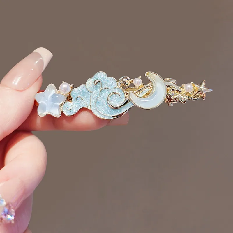 Enchanting Cat Alloy Hair Clips Women's-13