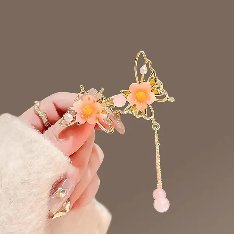 Enchanting Cat Alloy Hair Clips Women's-9