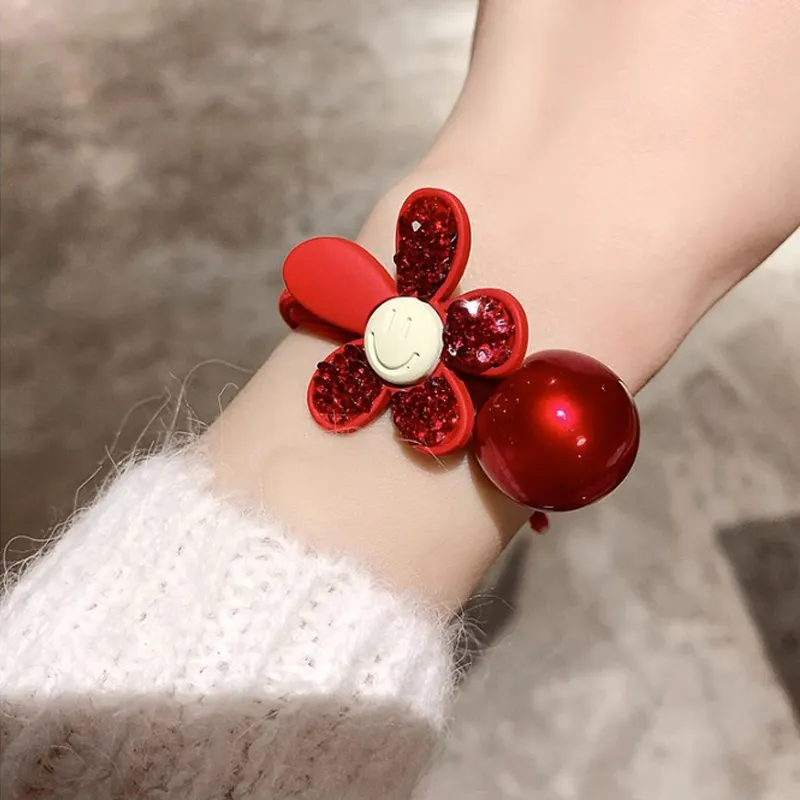 Enchanting Cat Alloy Hair Tie Women's-5