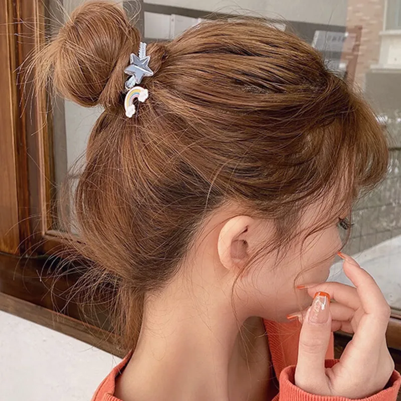 Enchanting Cat Alloy Hair Tie Women's-2