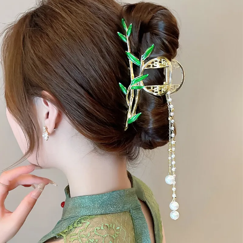Enchanting Cat Alloy Hair Clips Women's-2