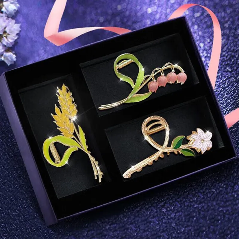 Enchanting Cat Alloy Hair Clips Women's-1