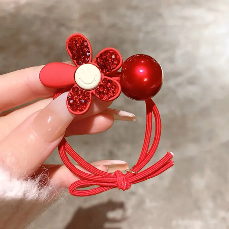 Enchanting Cat Alloy Hair Tie Women's-4