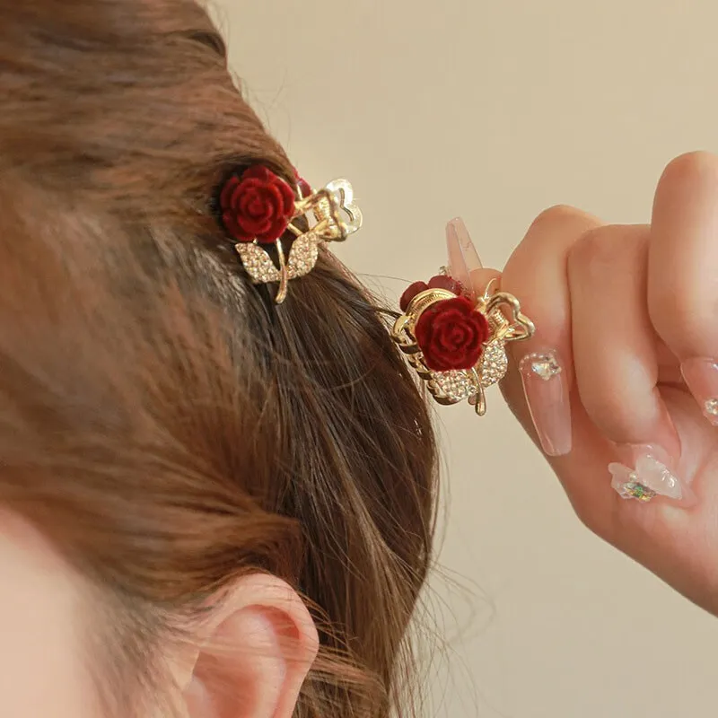 Enchanting Cat Alloy Hair Clips Women's-3
