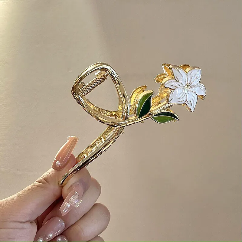 Enchanting Cat Alloy Hair Clips Women's-2