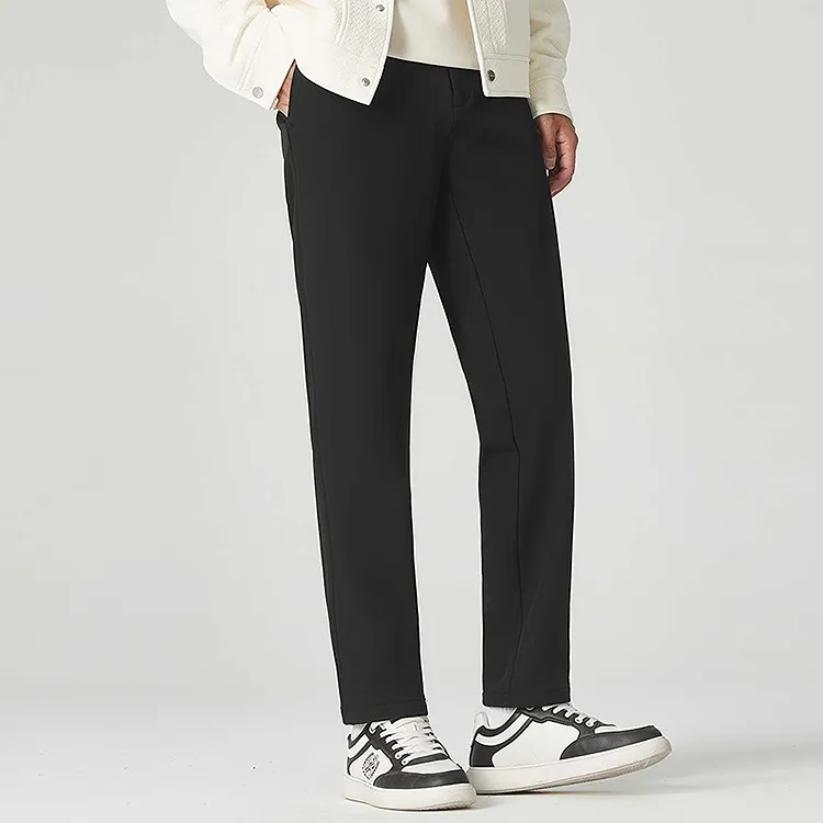 Cabbeen Casual Suit Pants Men's-15