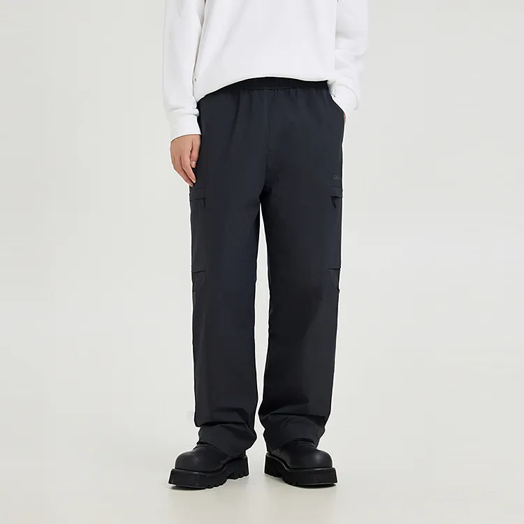 Cabbeen Casual Pants Men's Coal Black-4