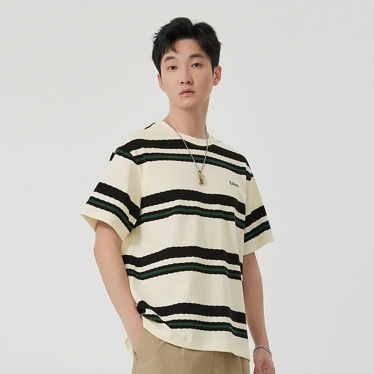 Cabbeen T Shirt Men's Olive Green-3