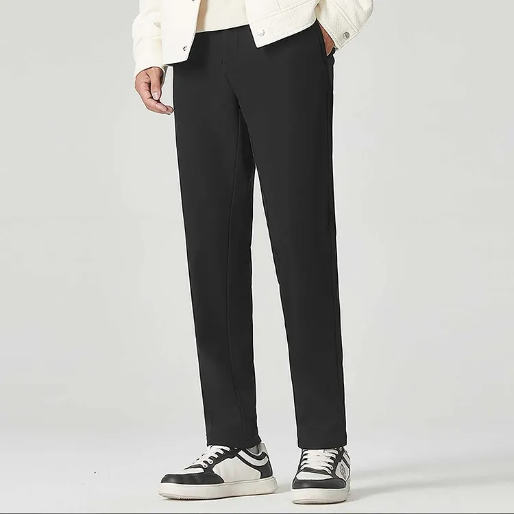 Cabbeen Casual Suit Pants Men's-14