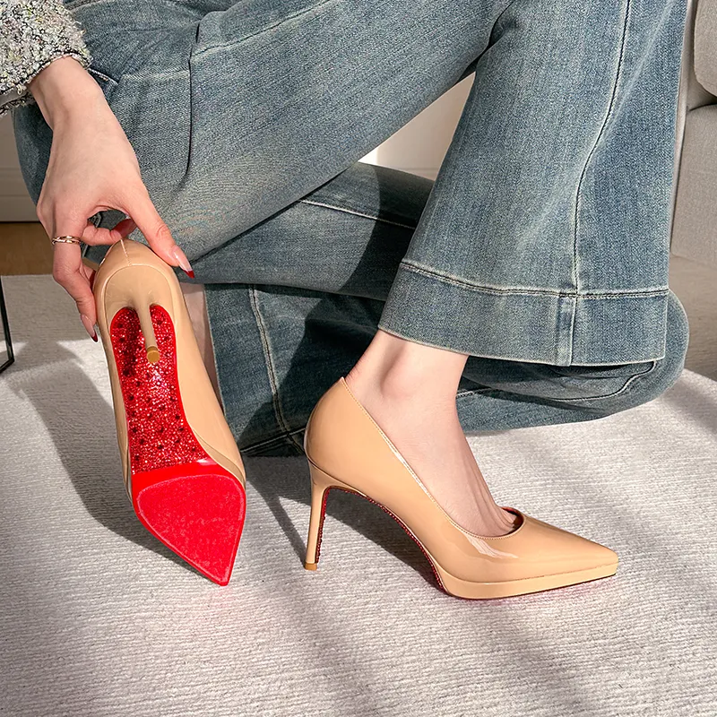 RoseDoris Slim Heel High Heels 9cm Women's-6
