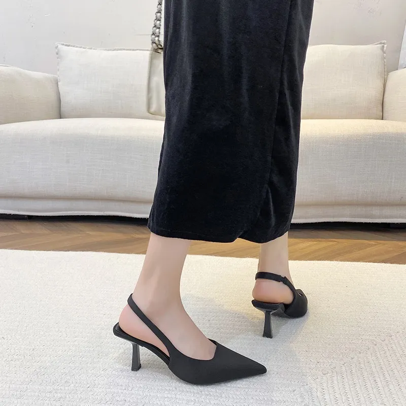 RoseDoris High Heels Women's Black-4