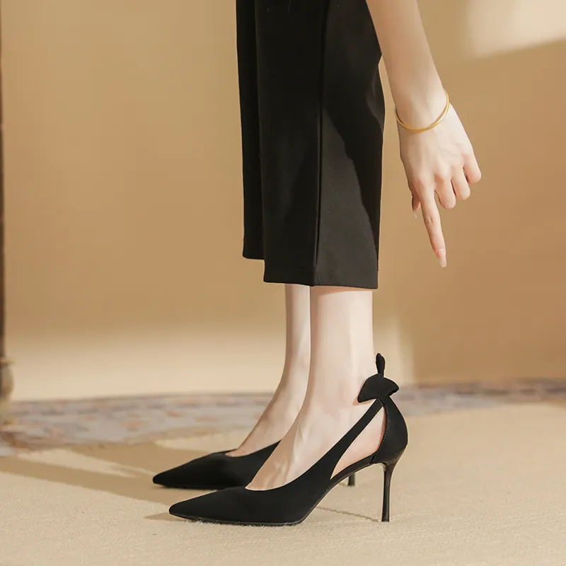 RoseDoris High Heels Women's Black-2