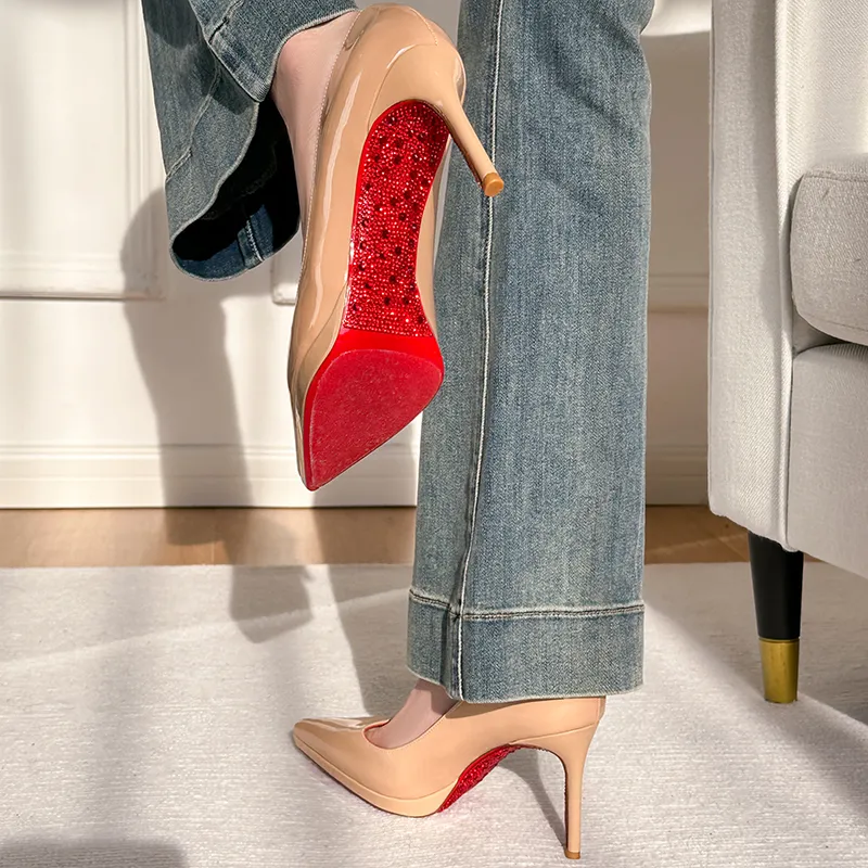RoseDoris Slim Heel High Heels 9cm Women's-8