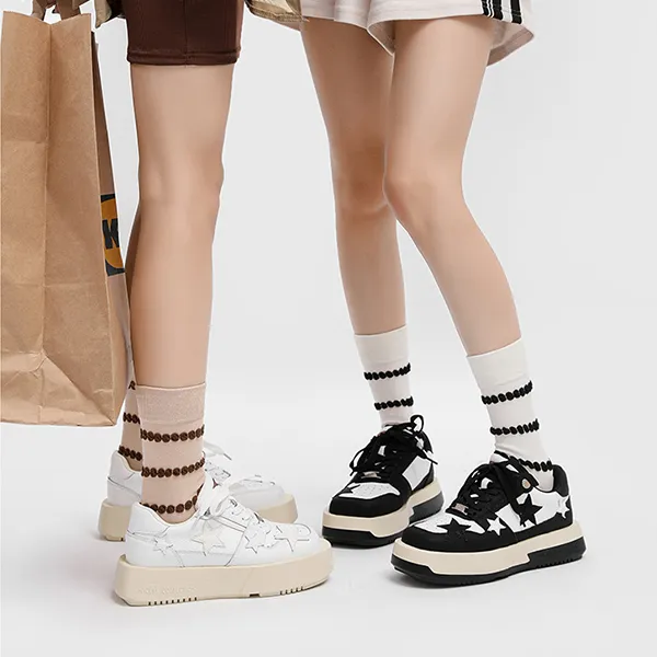 Woven Pear Mid-Calf Socks Unisex 5 Pack-21