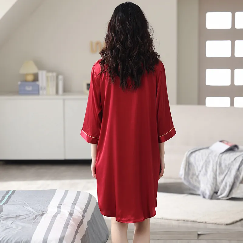 FOREVER 21 Nightgown Women's Red-2