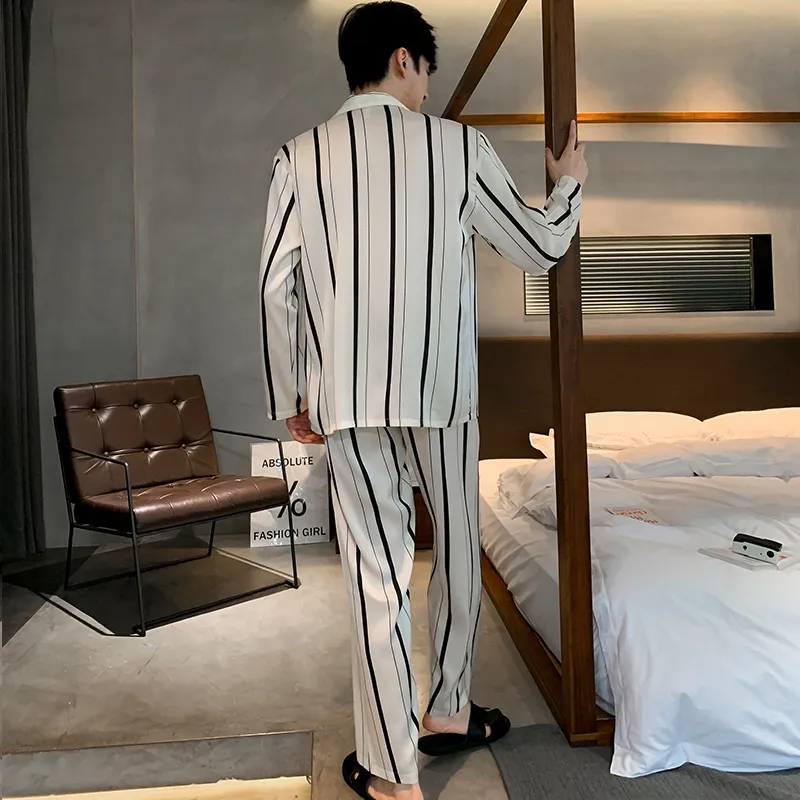 FOREVER 21 Pajama Set Men's White-1