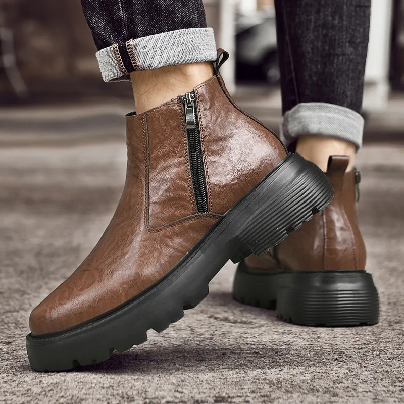 Bull Thunder Ankle Boots Men-11