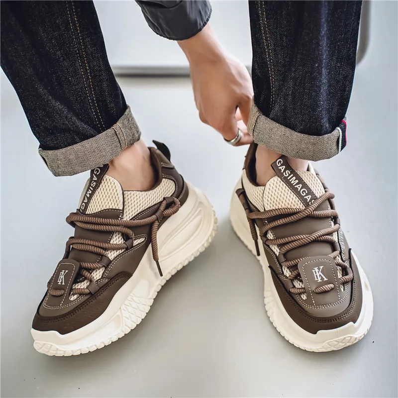 Bull Thunder Lightweight Height Increasing Low-Top Casual Shoes Men's-9