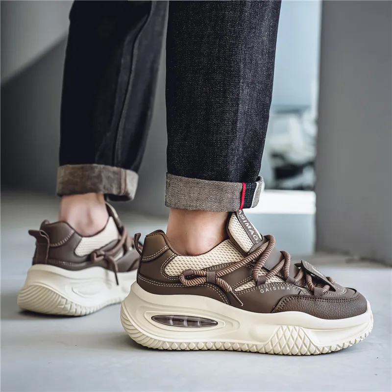 Bull Thunder Lightweight Height Increasing Low-Top Casual Shoes Men's-7