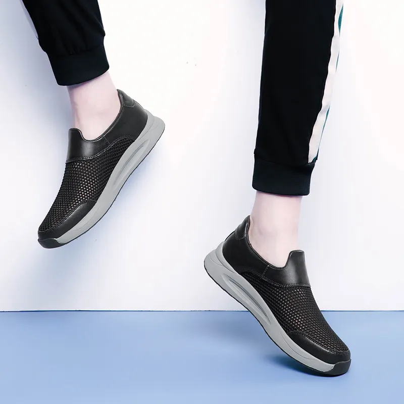 Bull Thunder Slip Resistant And Breathable Low Top Casual Shoes Men's-10