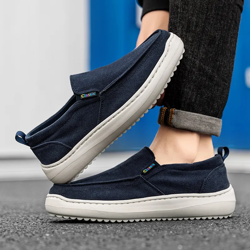 Bull Thunder Breathable And Lightweight Low Top Canvas Shoes Men's-8