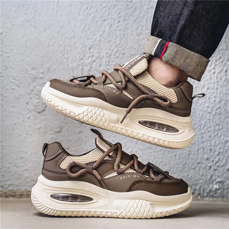 Bull Thunder Lightweight Height Increasing Low-Top Casual Shoes Men's-6