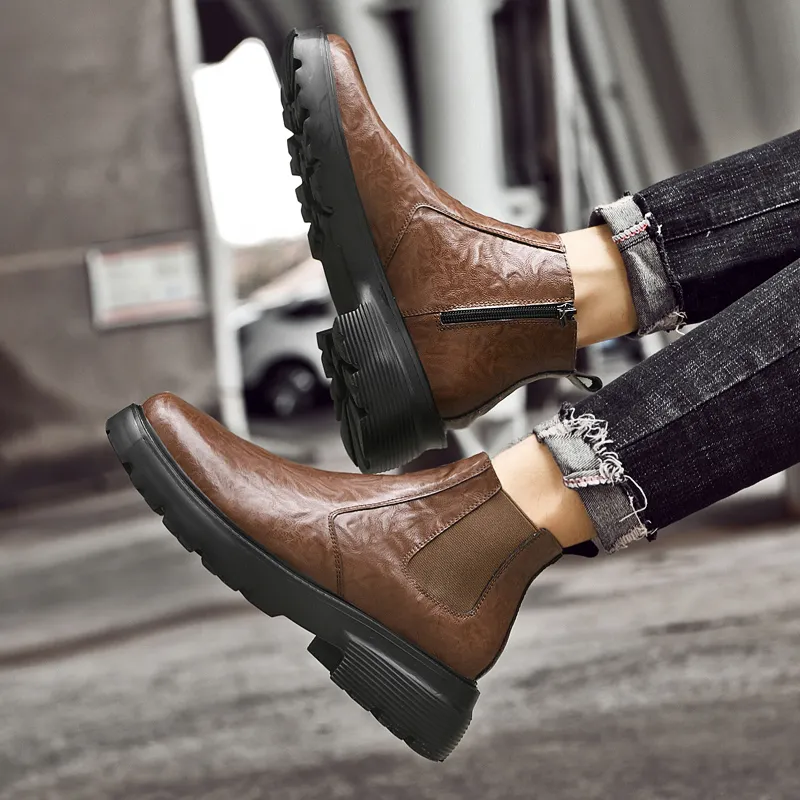 Bull Thunder Ankle Boots Men-21