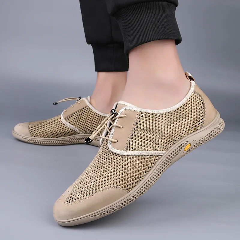 Bull Thunder Breathable And Lightweight Low Top Casual Shoes Men's-1