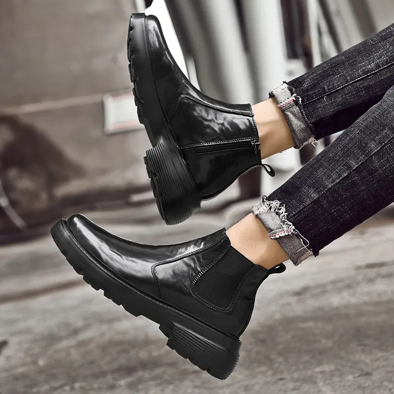 Bull Thunder Ankle Boots Men-16
