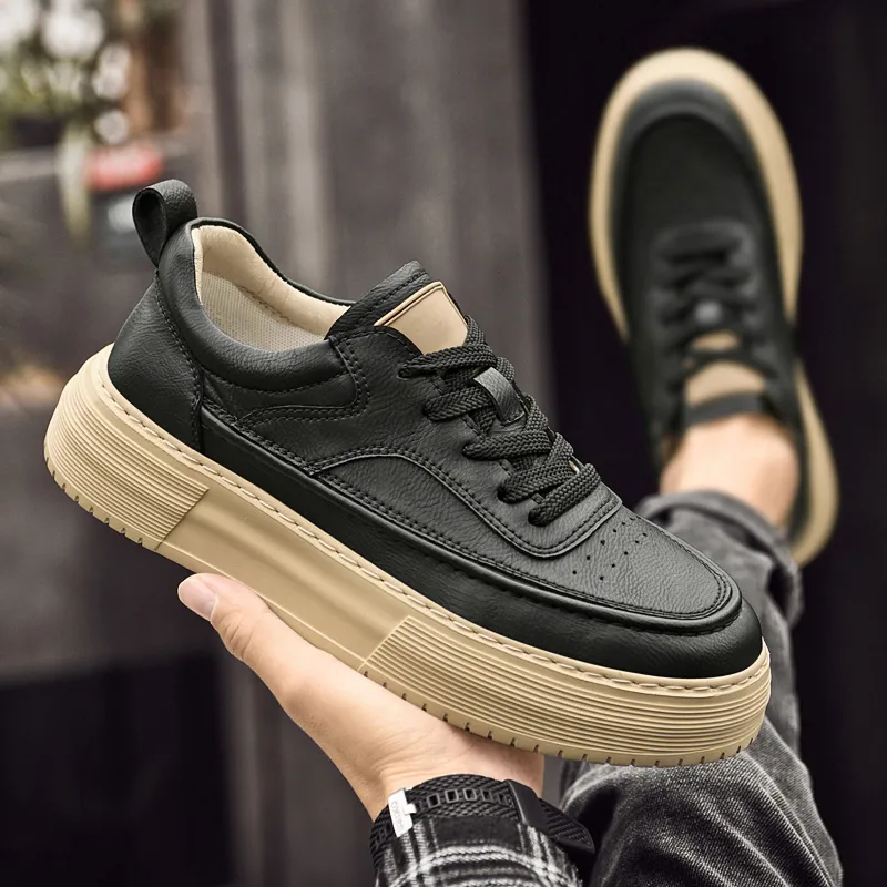 Bull Thunder Non slip Wear resistant Shock Absorption Low Top Skateboard Shoes Men's-6