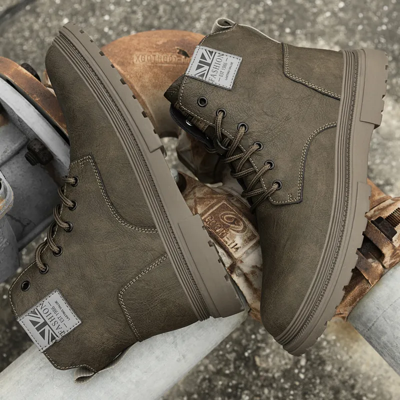 Bull Thunder Crew Martin Boot Men's-7