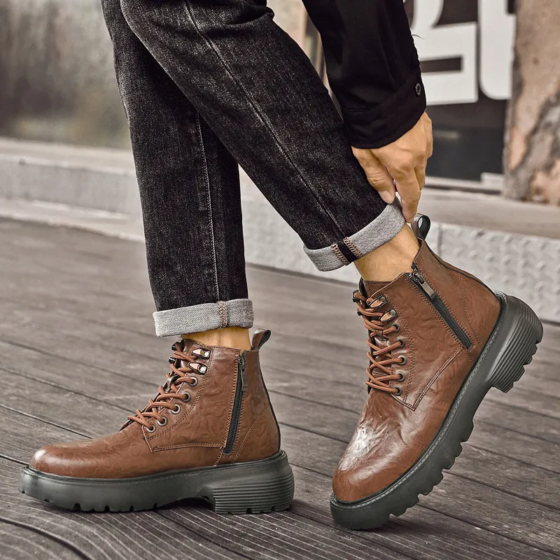 Bull Thunder Short Martin Boot Men's-3