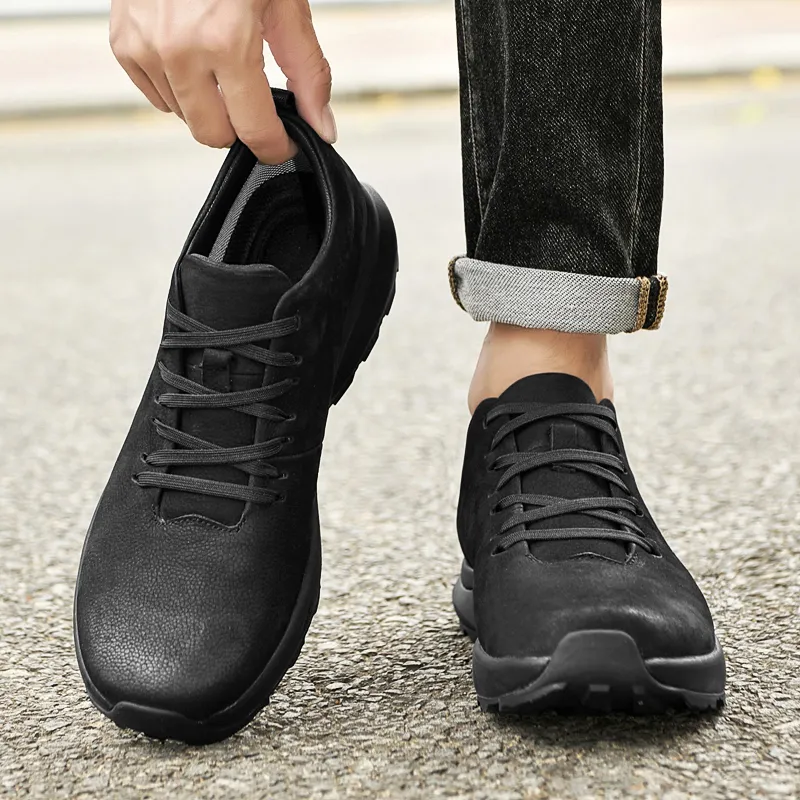 Bull Thunder Low Top Casual Shoes Men's Black-4