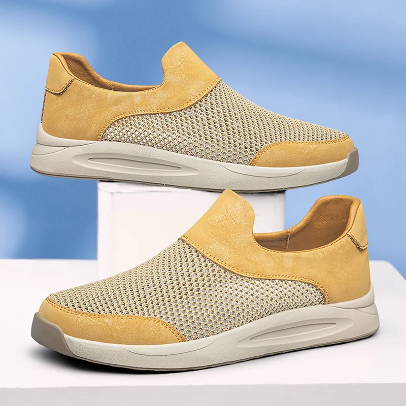 Bull Thunder Slip Resistant And Breathable Low Top Casual Shoes Men's-12