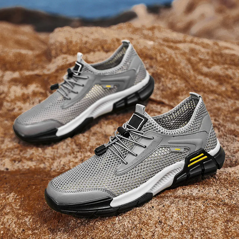 Bull Thunder Anti Slip Wear Resistant Low Top Casual Shoes Men's-1