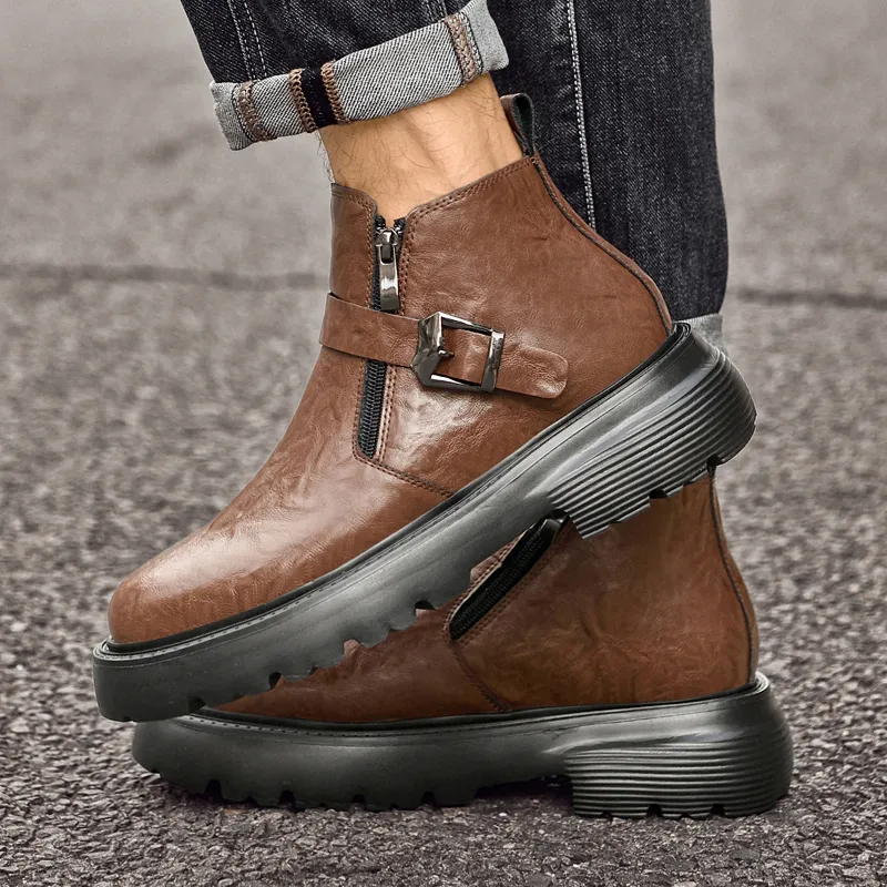 Bull Thunder Ankle Boots Men-4